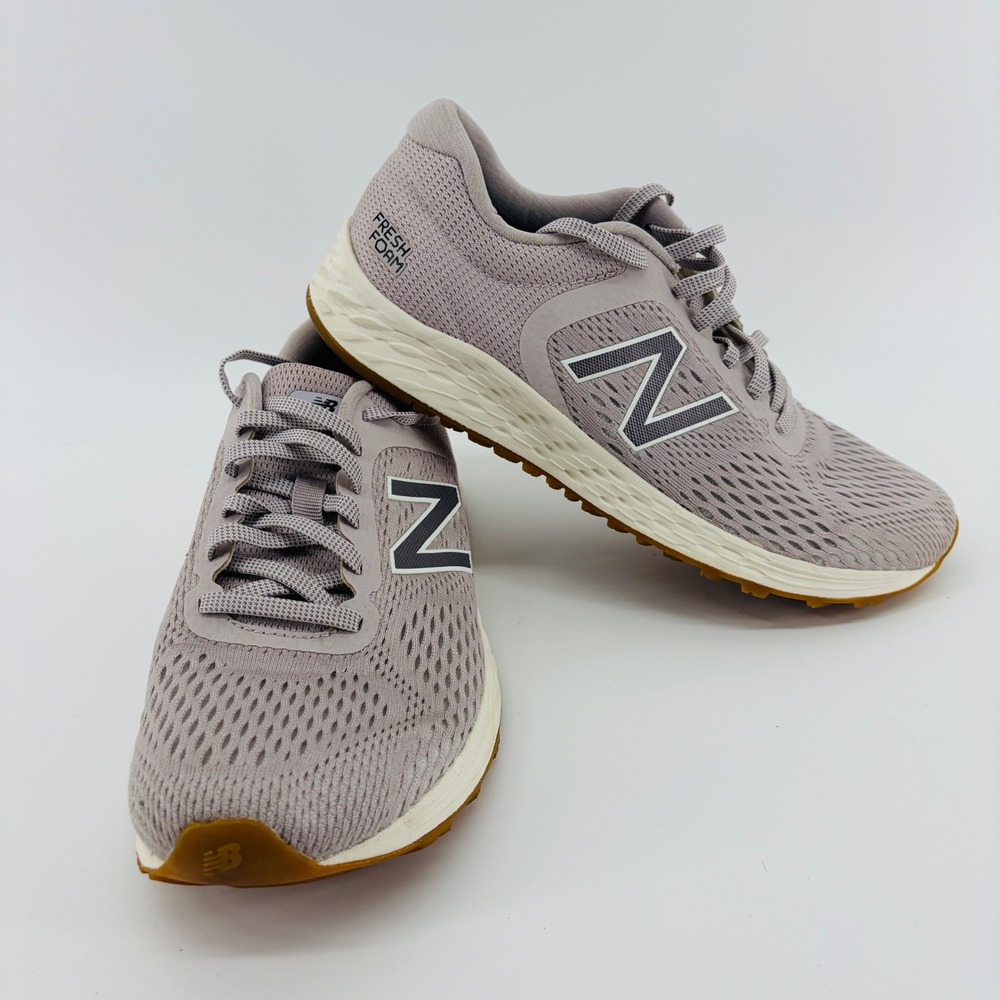 New Balance Fresh Foam Arishi Womens 9 Mauve Running Shoes Lavender Purple Lilac